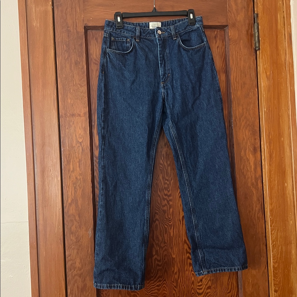 Sezane Laurence Trousers Denim - Size 6